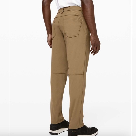 Lululemon ABC Pant Classic Casual Trendy Stretch Lightweight Chino Artifact 34 - Picture 4 of 4